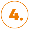 Rechteck grau mit 4. orange