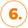 Rechteck grau mit 6. orange