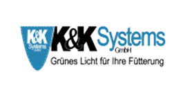 Rechteck weiss K&K Systems Logo